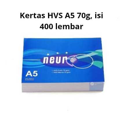 

Neuro Kertas HVS A5 70g, Isi 400 Lembar