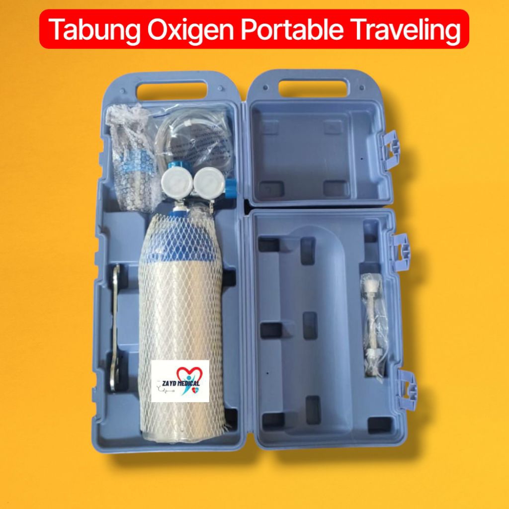 Oxigen Traveling/ Tabung Oksigen Portable Traveling 2L