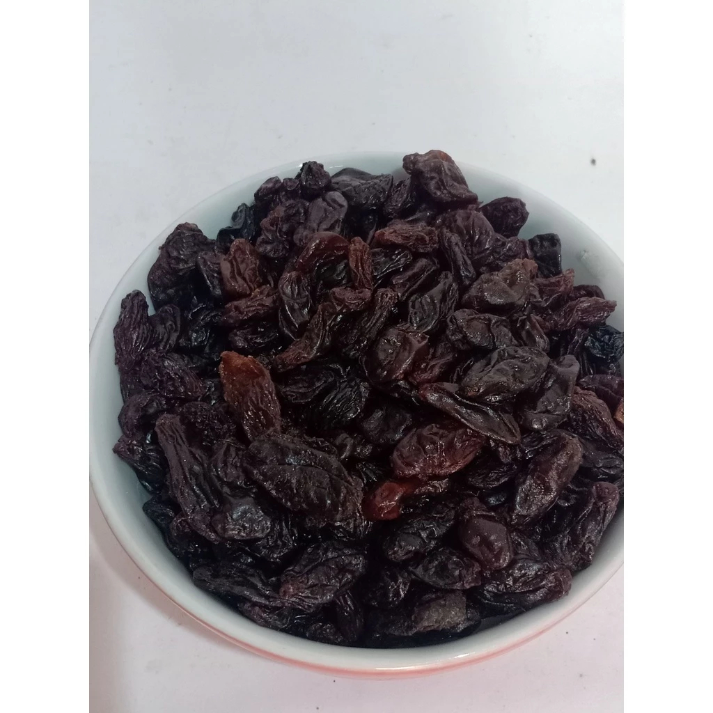 

Dried Fruits Dark Raisin Tinggi Serat Kaya Antioksidan Camilan Sehat Rendah Lemak
