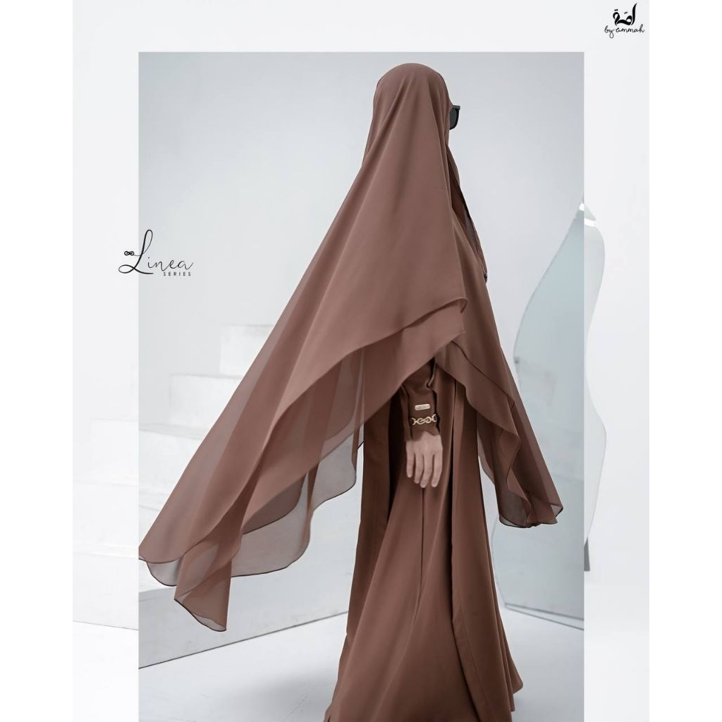 Khimar linea series by ummah