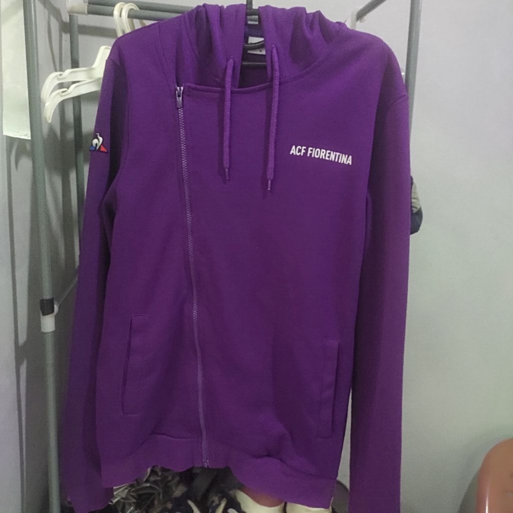 Hoodie Zipper Le Coq sportif AC Fiorentina perfect 18/19