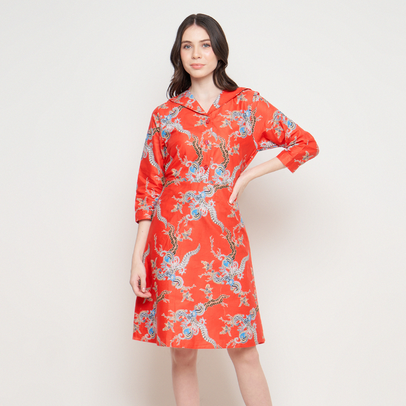 [Krisna Wahyu] Batik Dress Wanita