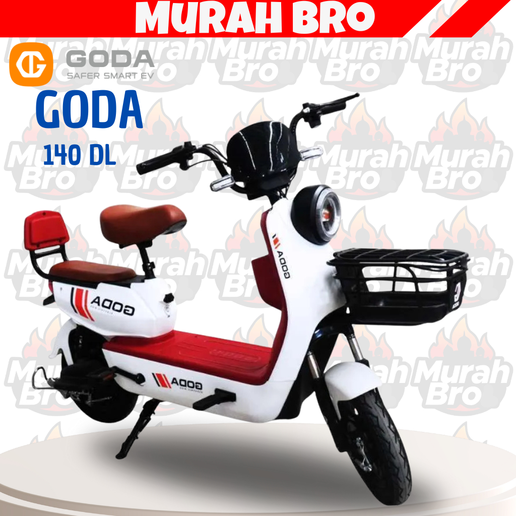Sepeda Listrik GODA 140 DL Garansi Resmi - GODA 140 DL  ✅ BARANG 100% ORIGINAL GARANSI RESMI