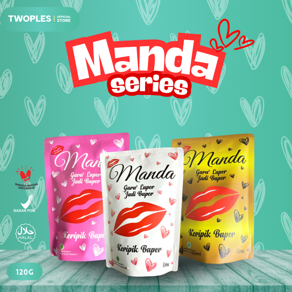 

Manda Keripik Super Renyah Snack Pedas Gurih Viral