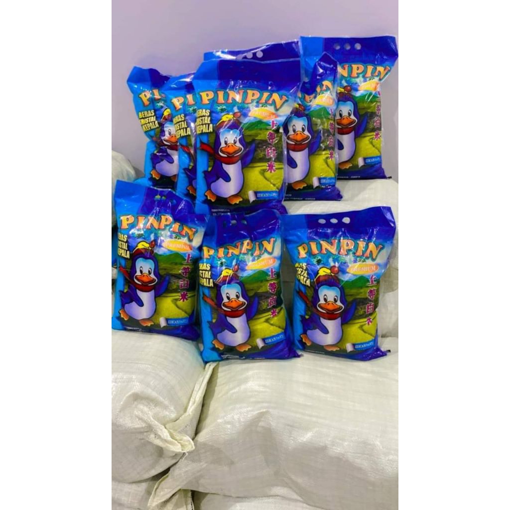 

BERAS PINPIN 5KG KEMASAN PREMIUM SUPER