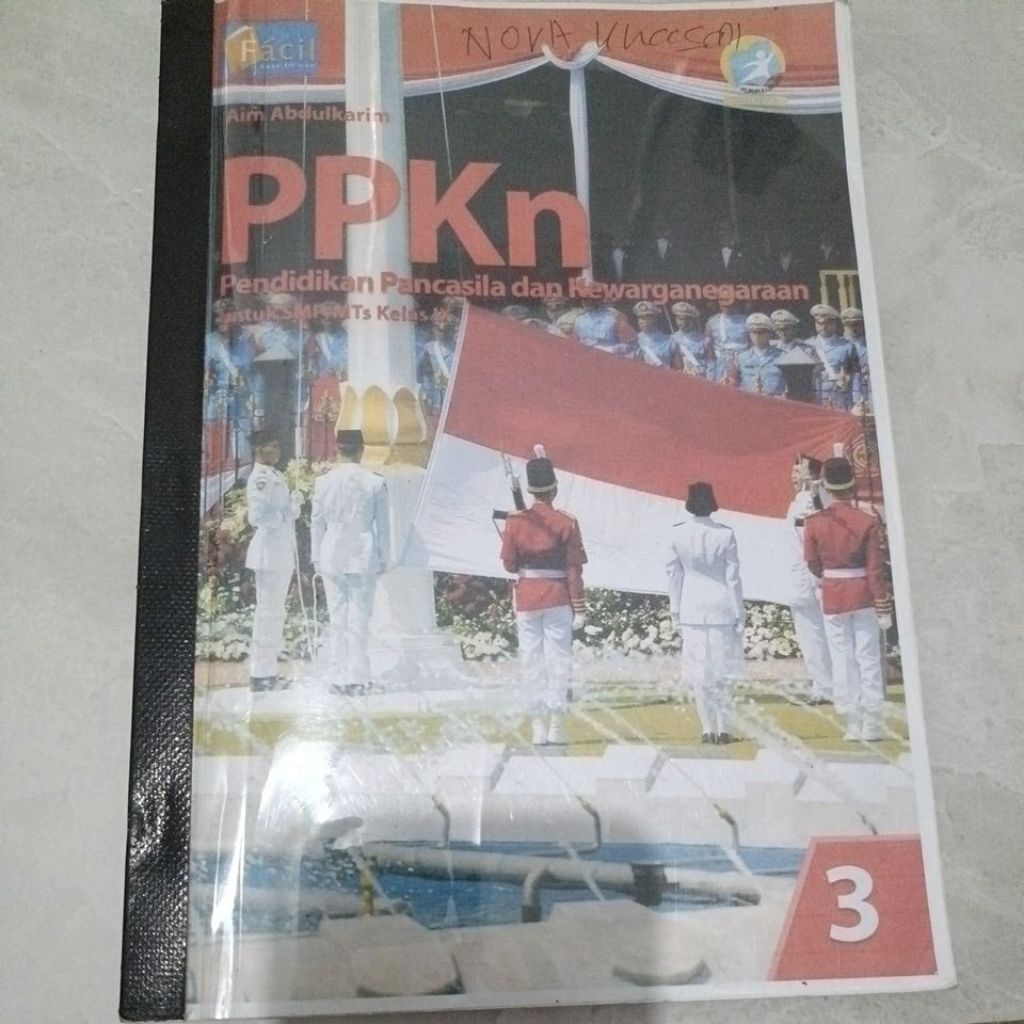 buku PPKn kelas 9 fotocopy