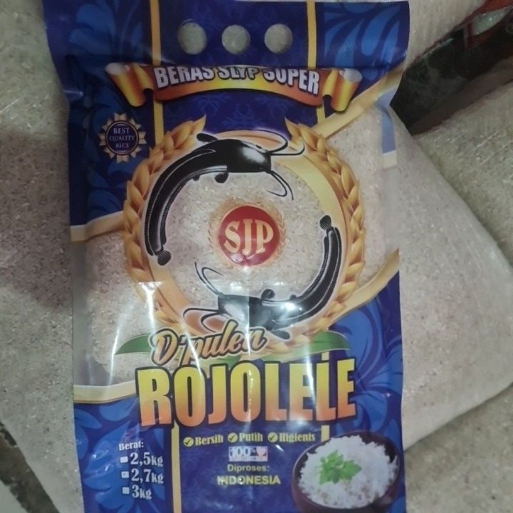 

beras rojolele 2.5kg zakat/fitrah/keluargakecil