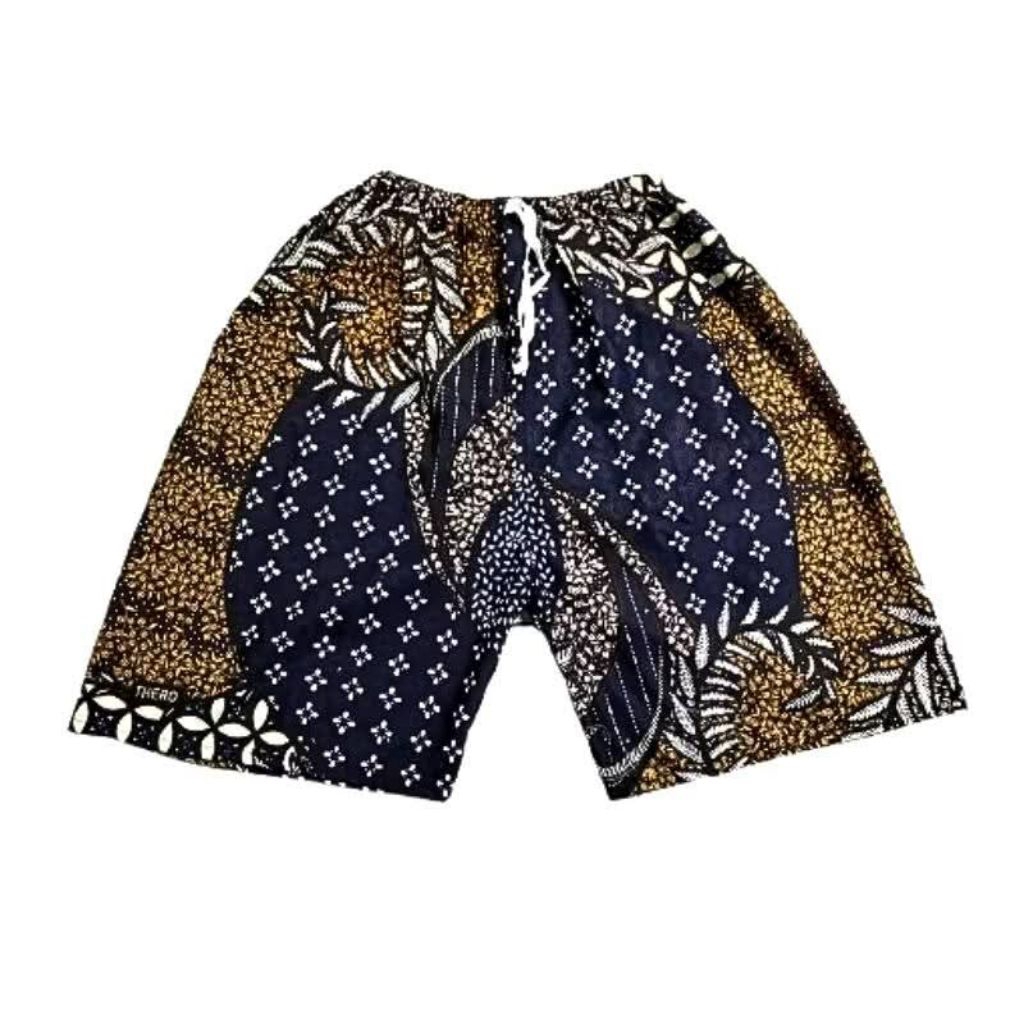 Ready Celana boim batik jogja pendek dewasa katun halus dan dingin standard panjang celana 40 cm, li