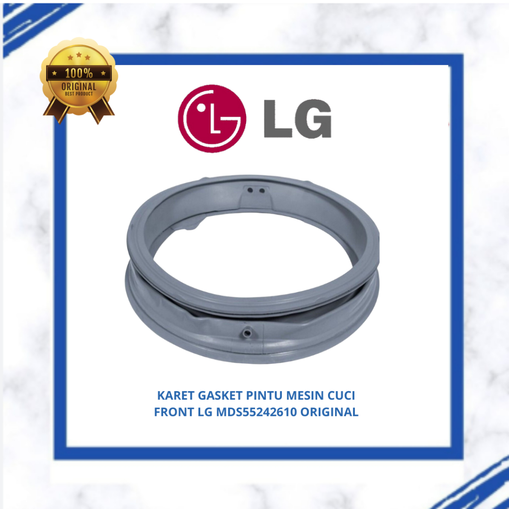 GASKET PINTU MESIN CUCI LG FRONT LOADING FC1208N5W ORIGINAL MDS55242610