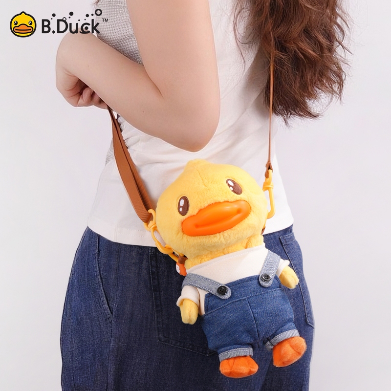 B. Duck Official 20th Anniversary Limited Shoulder Bag Casual Outing Small Bag Crossbody Bag