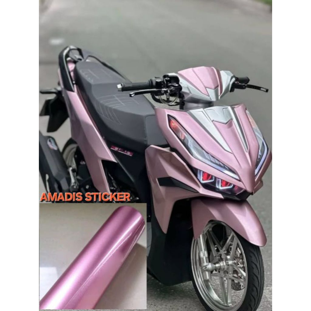 Stiker Skotlet Warna Pink  Sticker Scotlite Pink Rose Scotlet Metalic Candy Warna Rose Gold