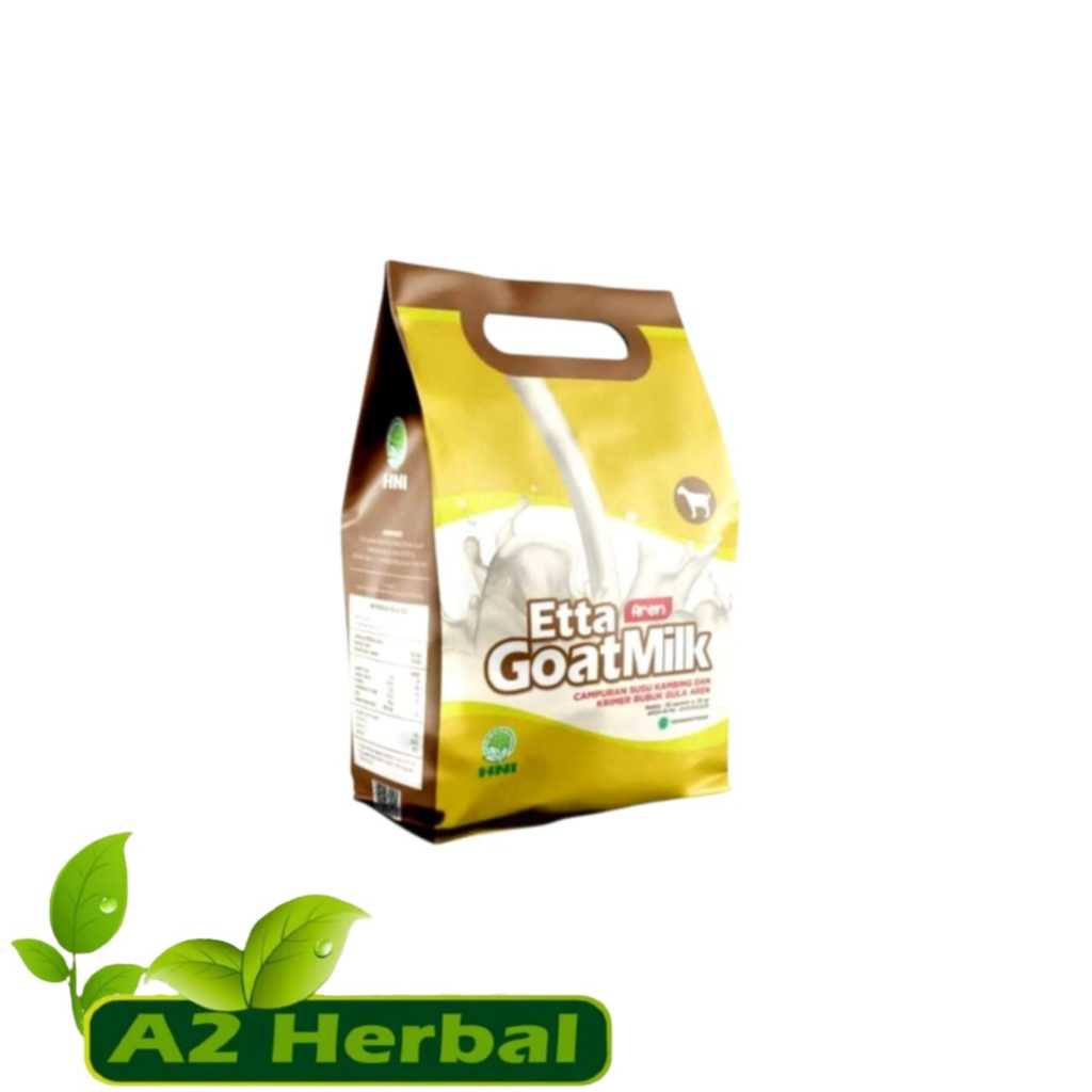 

Susu Etta Goat Milk Gula Aren HNI | Susu Kambing Etawa | Susu EGM Per Pouch