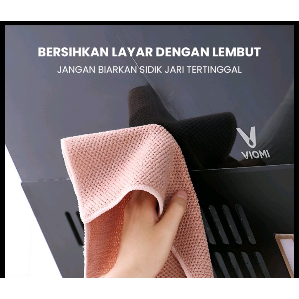 

Kain lap tebal anti lengket / minyak untuk membersihkan dapur 25X25 sapu tangan