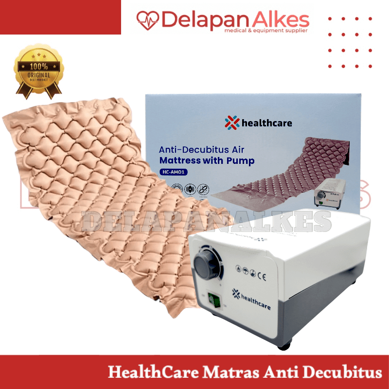 HealthCare Kasur Anti Decubitus HC-AM01 Matras Dekubitus + Pompa Anti Luka Medical Grade OneHealth