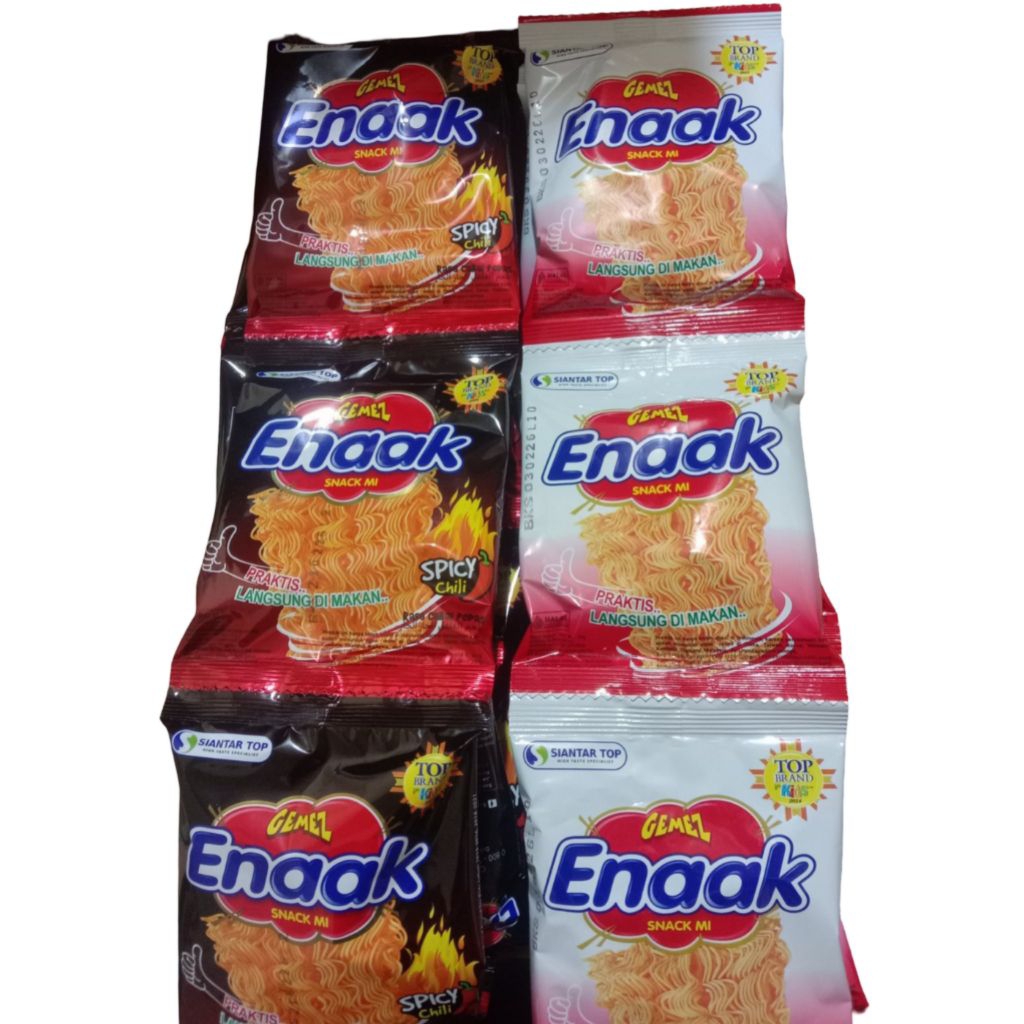 

MIE ENAK PEDAS/MIE ENAK GEMEZ/MIE BOYKI GURIH ISI 10PCS