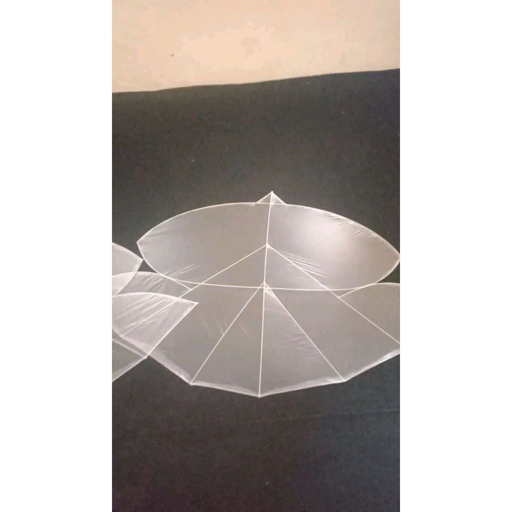 LAYANGAN PAPIRAN (rangka saja) ukuran 80cm