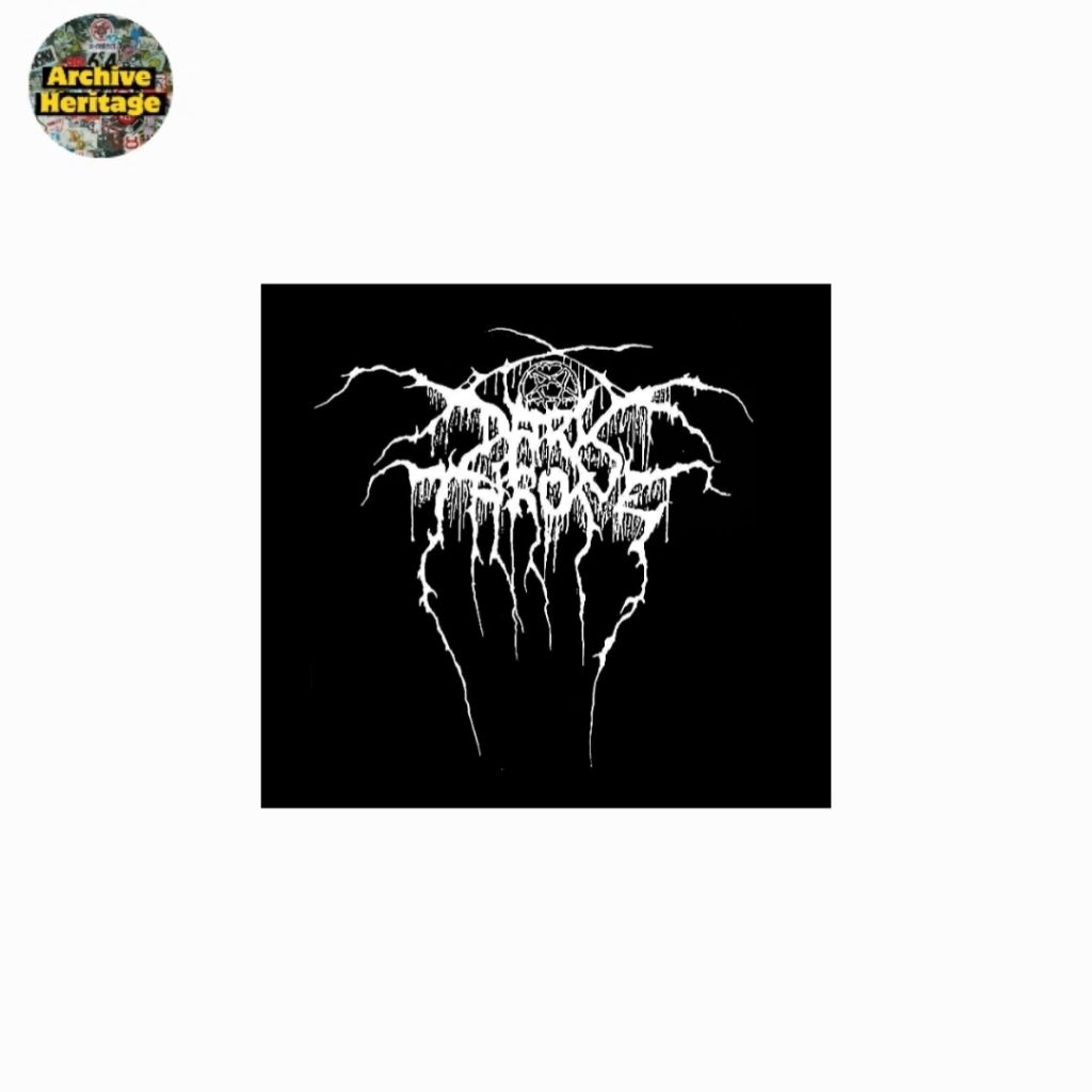 

sticker Darkthrone black metal band logo stiker
