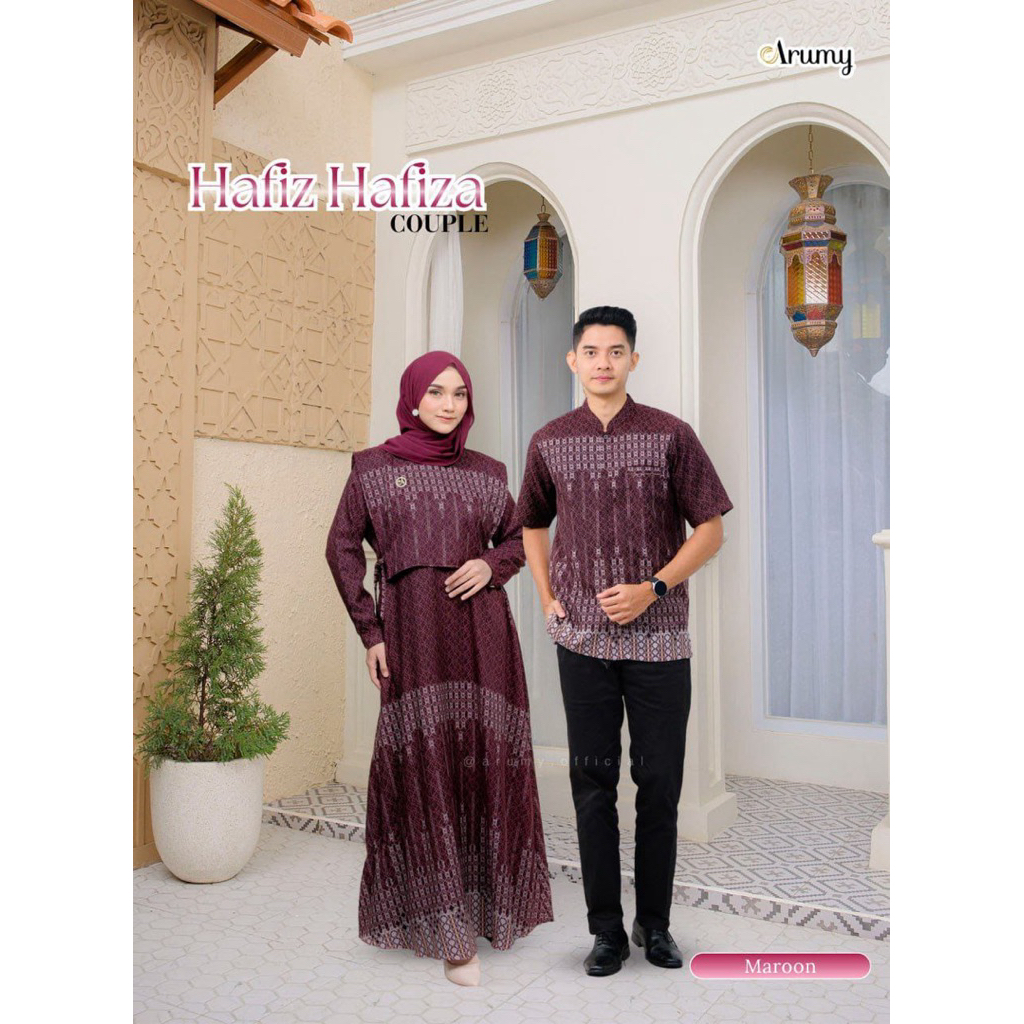 Hafiz Hafiza Couple by @arumy.official