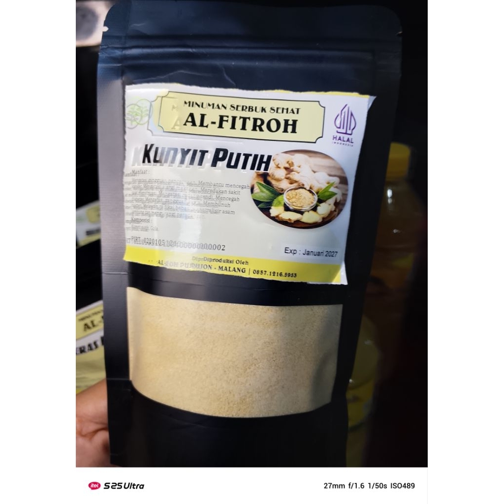 

minuman kunyit putih