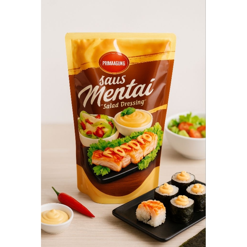 

Sauce Mentai Prima Agung 1kg
