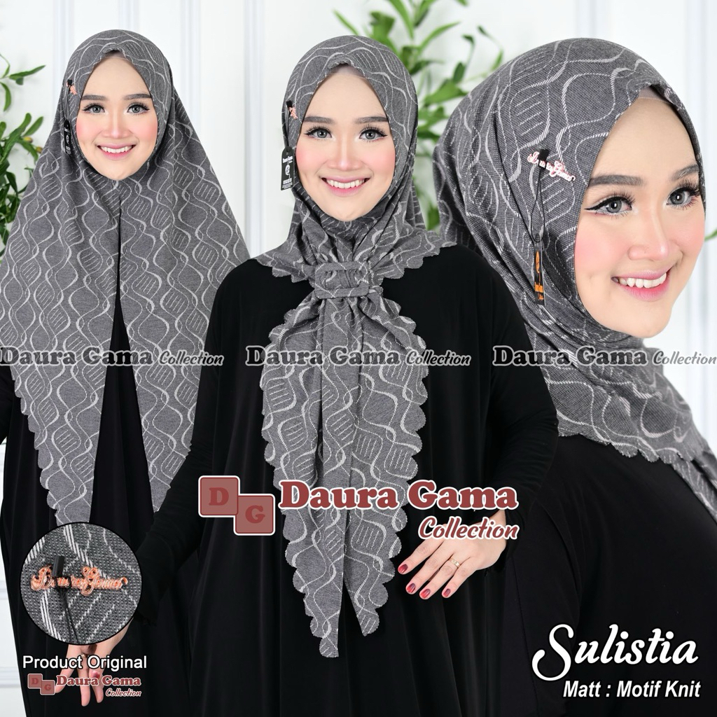 DAURAGAMA HIJAB INSTAN SULISTIA MALAY NON PED ORI DAURAGAMA HIJAB