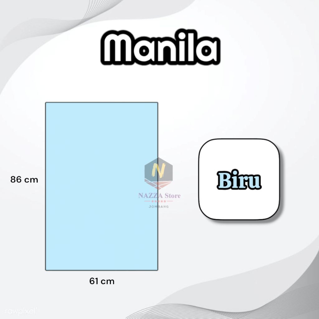 

Kertas Manila Rem Isi 250 pcs