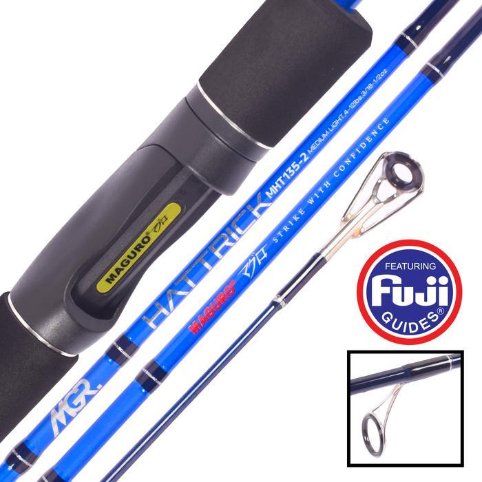 Joran MAGURO HATTRICK | Ring Fuji 120 s/d 180cm | Spinning Harian