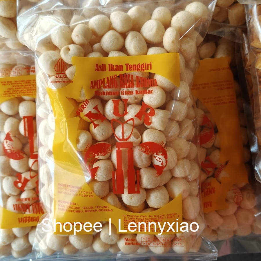 

Snack Amplang Ikan Tenggiri Asli NUR Khas Kalimantan Barat Uk. Besar