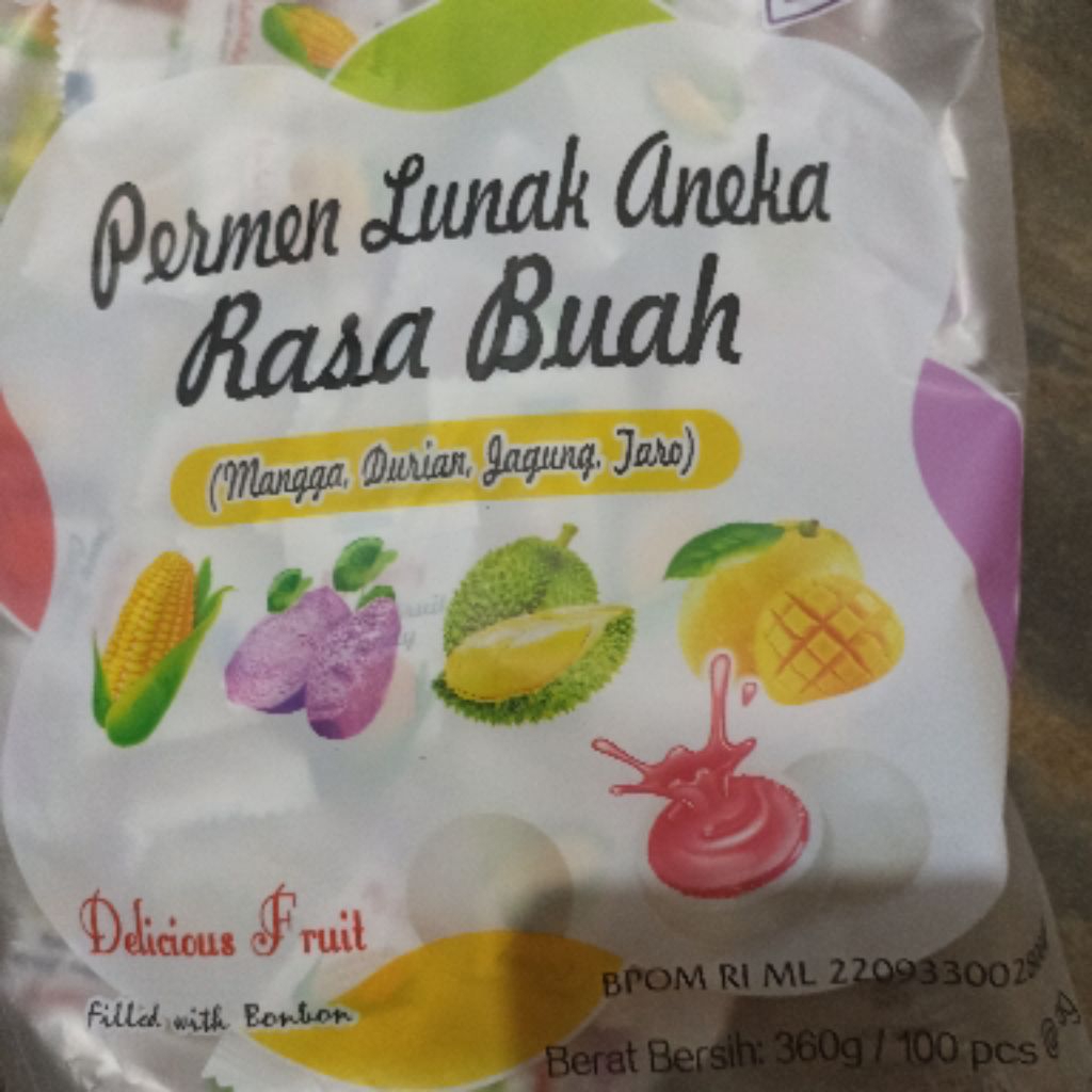 

Permen Lunak Rasa Buah viral