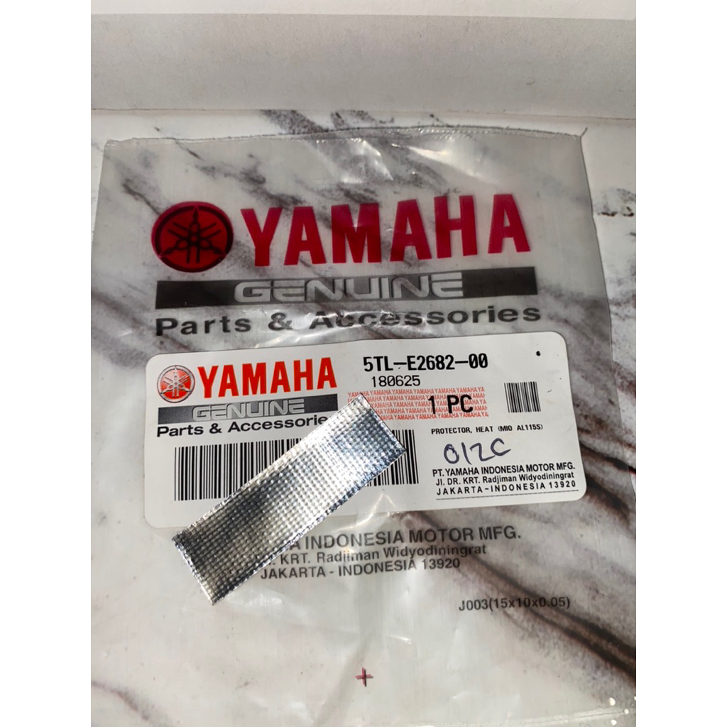 Protector Heat/Head Cover Mesin Blok Head Yamaha Mio Sporty/Mio Smile/Mio Soul/Fino Karbu/Nouvo Orig