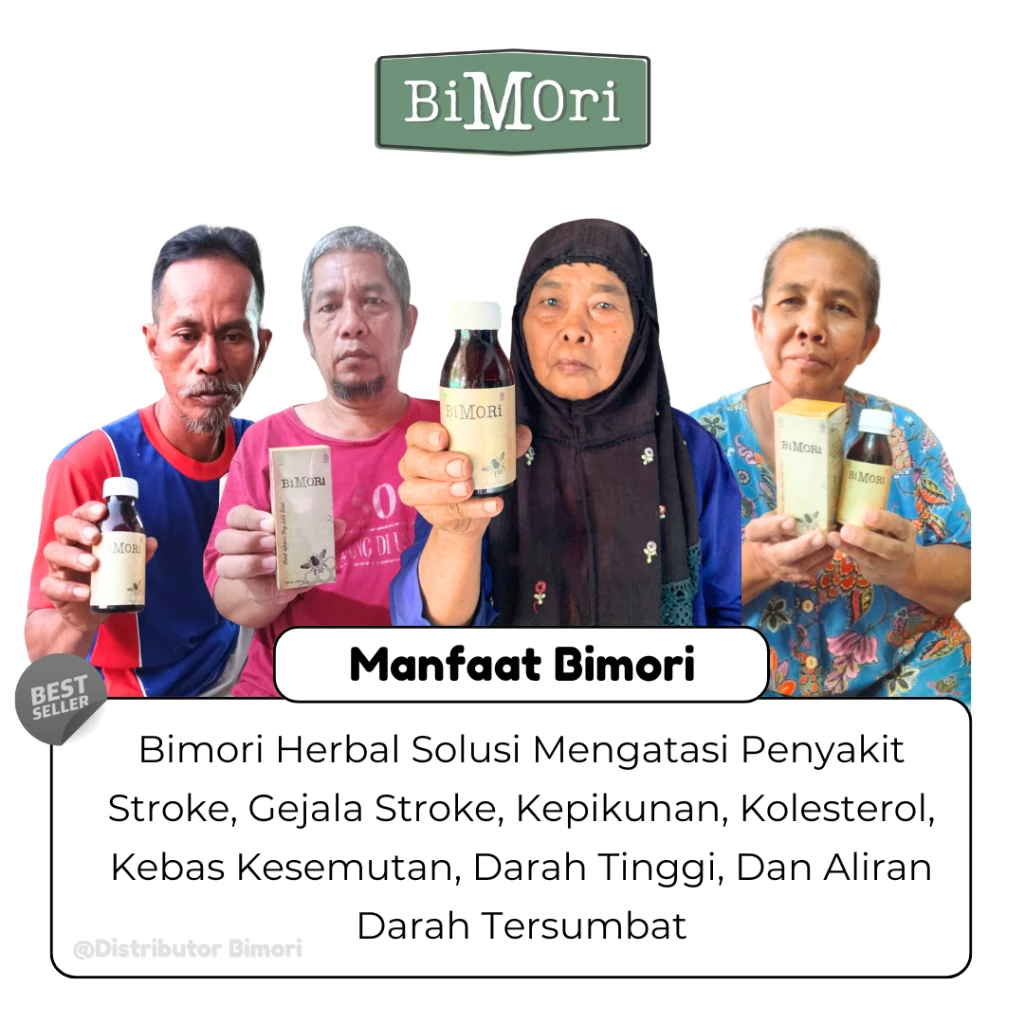 

Bimori Herbal Bantu Melancarkan Peredaran Darah Yang Tersumbat Cegah Kram Kebas Kolesterol & Stroke