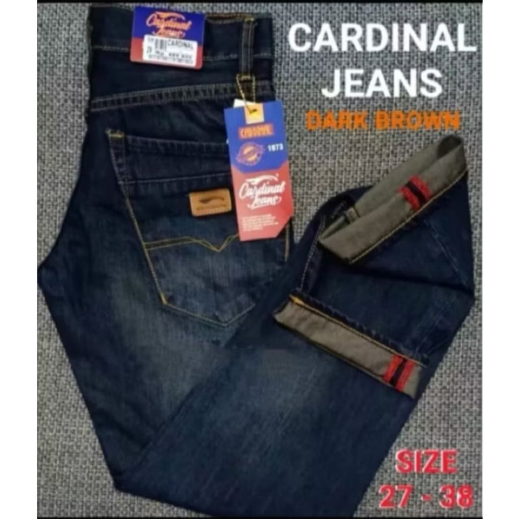 CELANA PANJANG PRIA CARDINAL//CELANA JEANS PREMIUM// CELAAN MURAH DENGAN KUALITAS TERBAIK