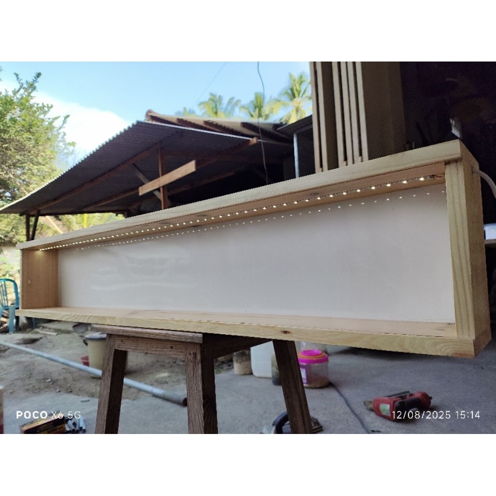 rak kayu custom ukuran