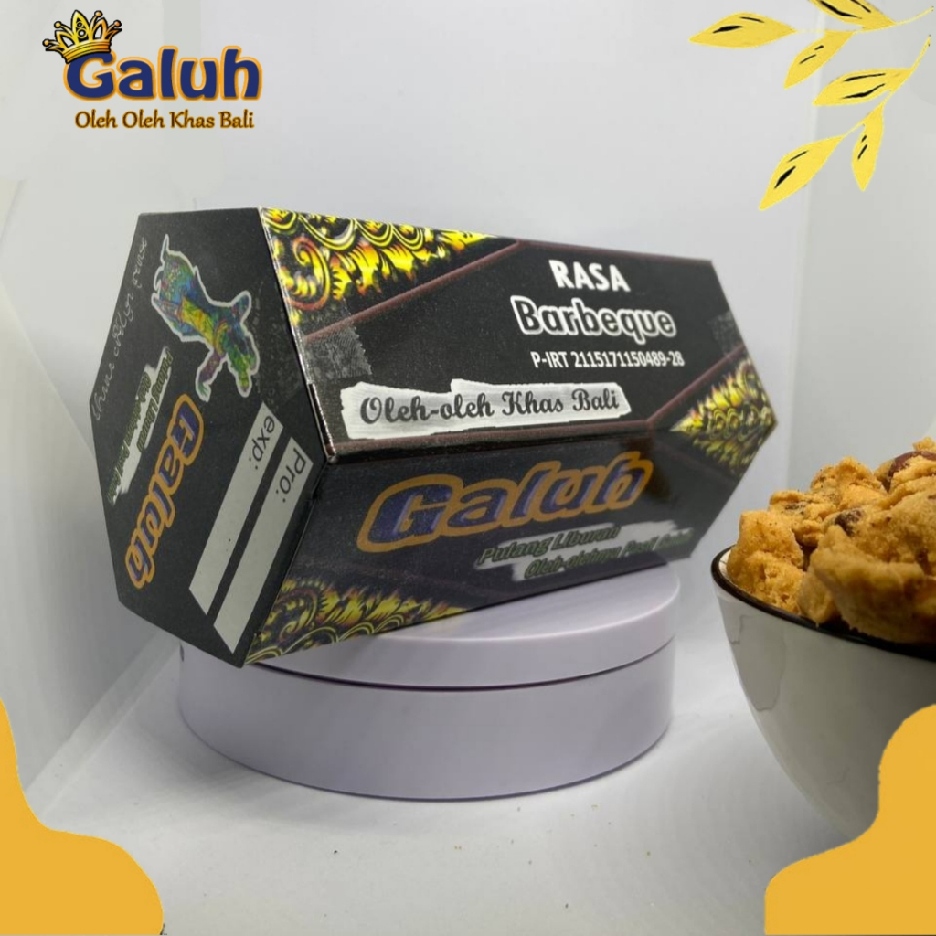 

Kacang Disco Galuh Box 200g – Oleh Oleh Khas Bali, Rasa Barbeque BBQ, Camilan Renyah Halal