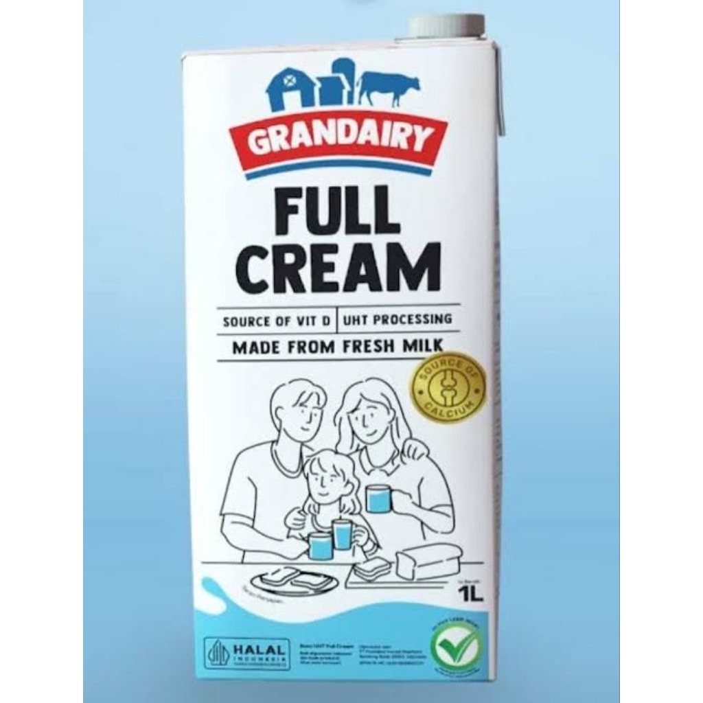 

Susu Uht Grandairy 1liter