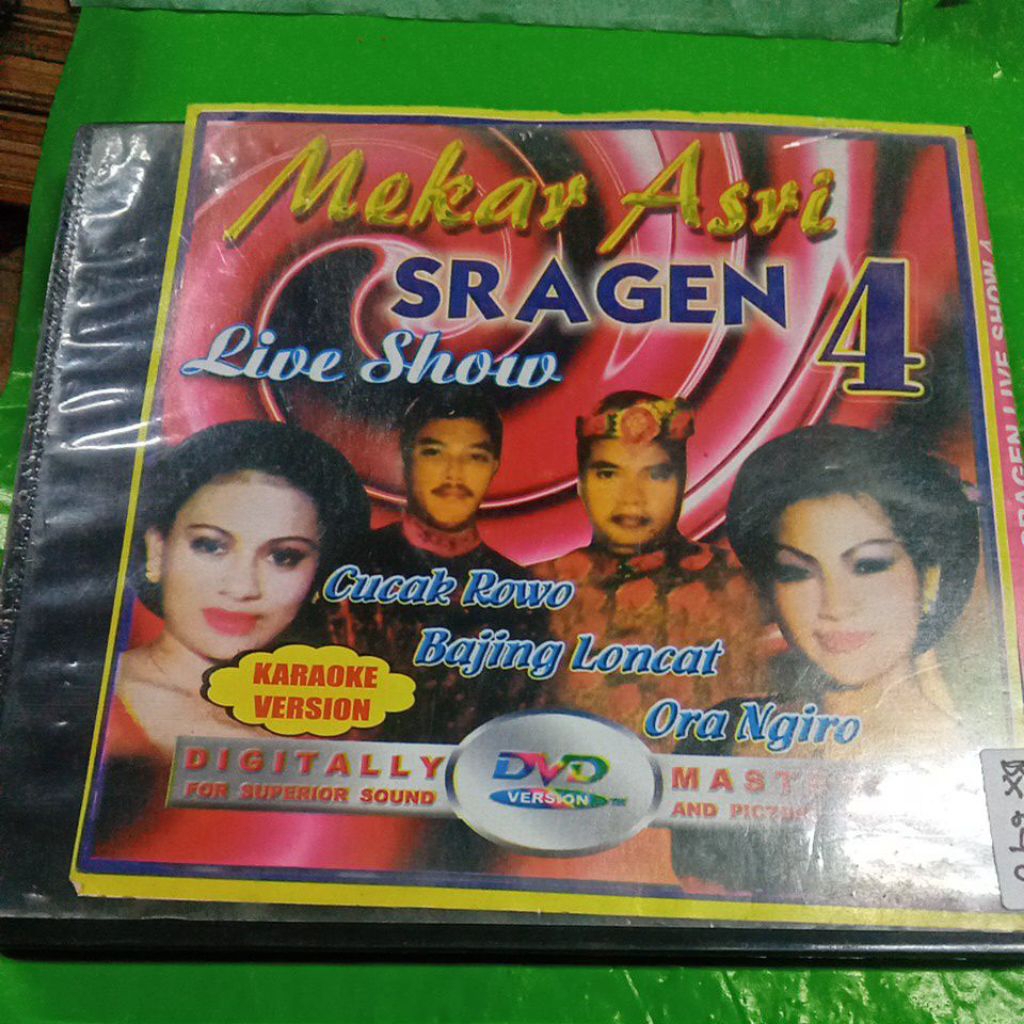 VCD MEKAR ASRI SRAGEN 4 BX648