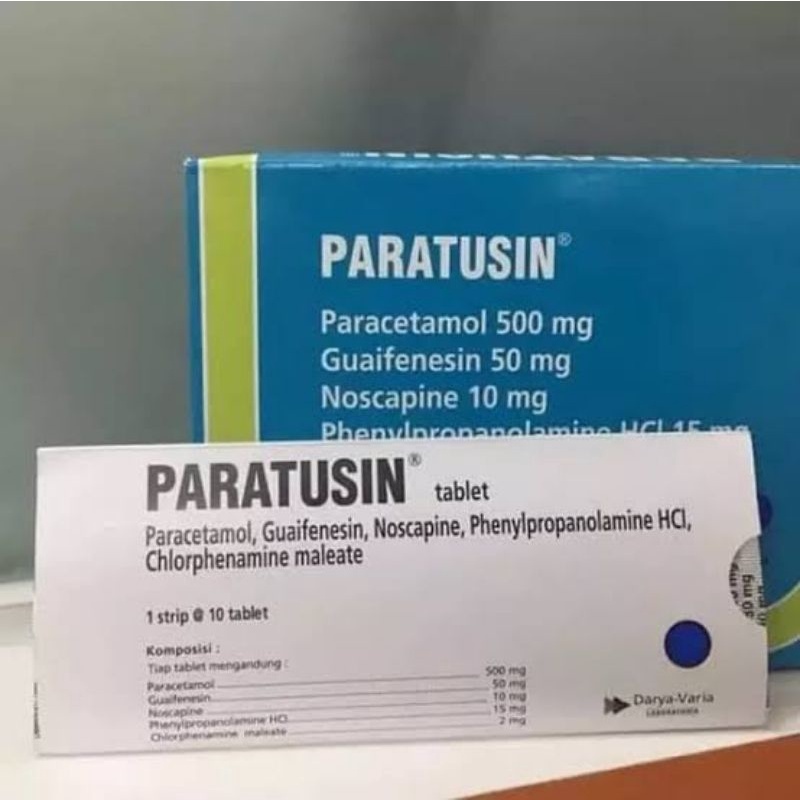 Paratusin 1 Strip Isi 10 Tablet / Paratusin Tablet