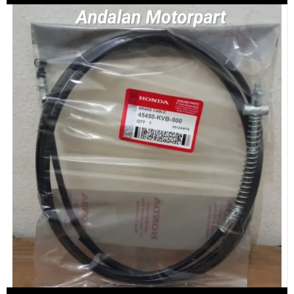 Kabel Rem Belakang Honda Vario 110 / Tali Rem Vario 110 Karbu / Tali Rem Beat Karbu Kawat Rem Honda 