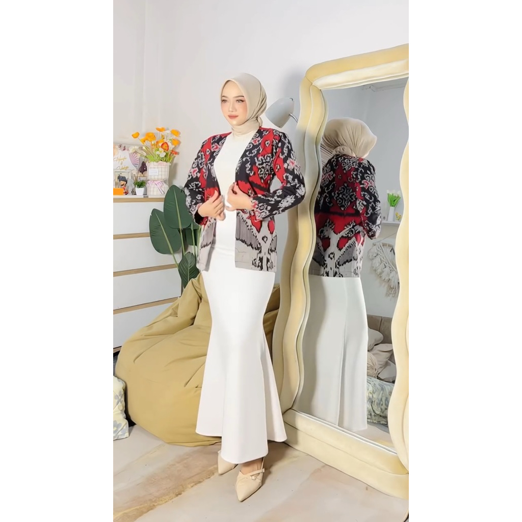 DISKON AENA-DELMI BLEZER WANITA FORMAL ATASAN BAJU KANTOR WANITA PREMIUM JAS CEWEK KANTOR