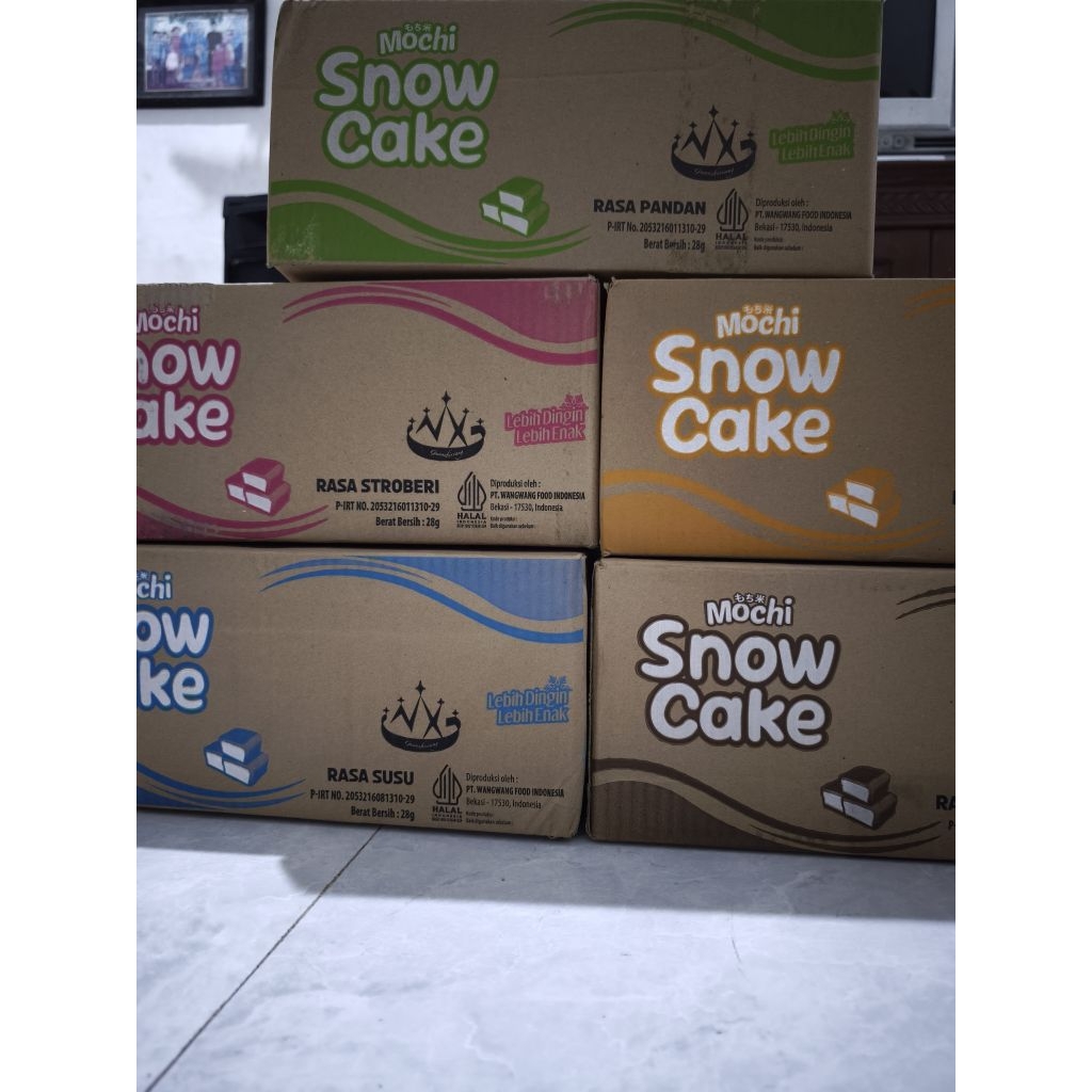 

MOCHI SNOW CAKE KEMASAN TERBARU isi 60pcs