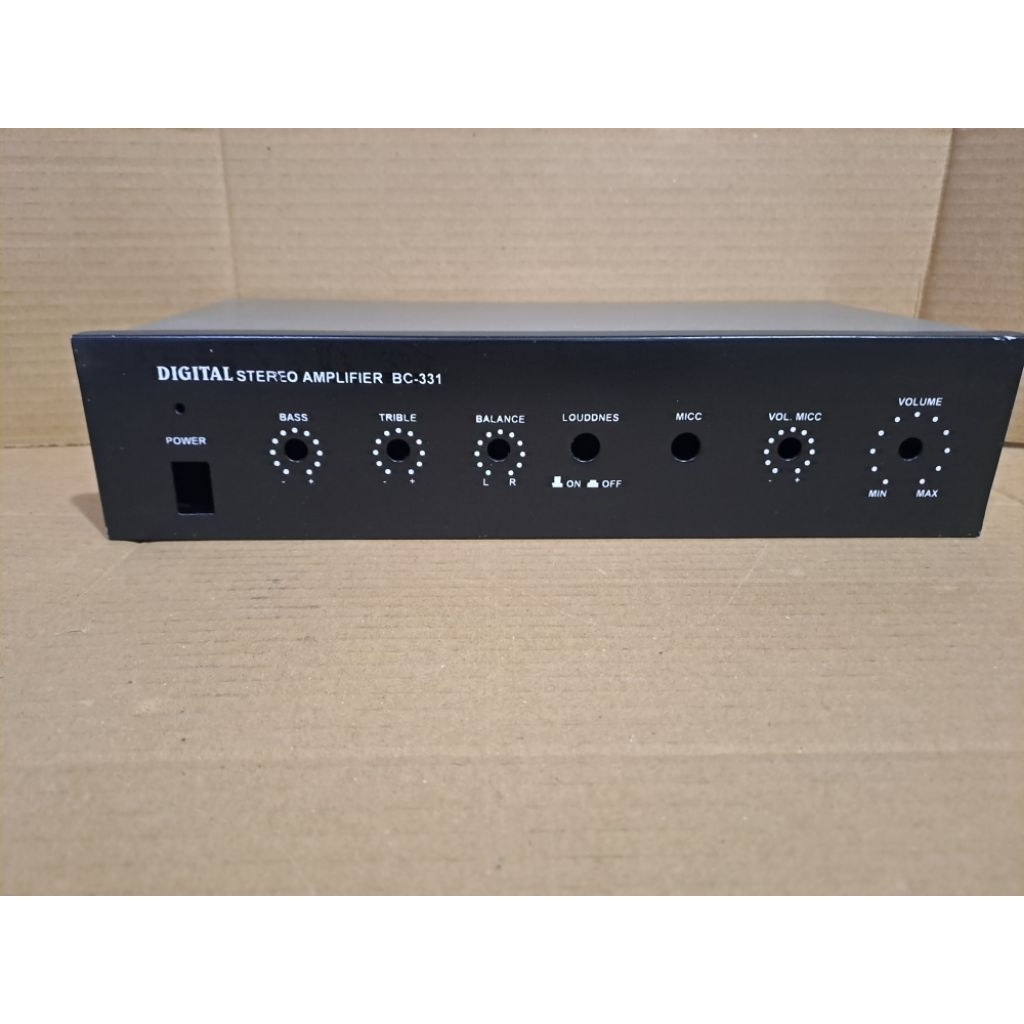 Box Amplifier plat kaleng Murah Bostec BC 331.( Promo )