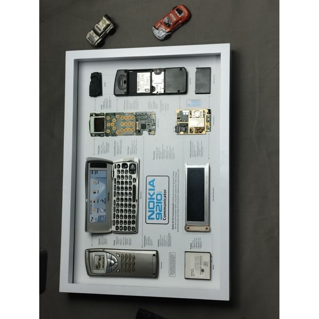 hiasan dinding dari hp Nokia 9210i communicator