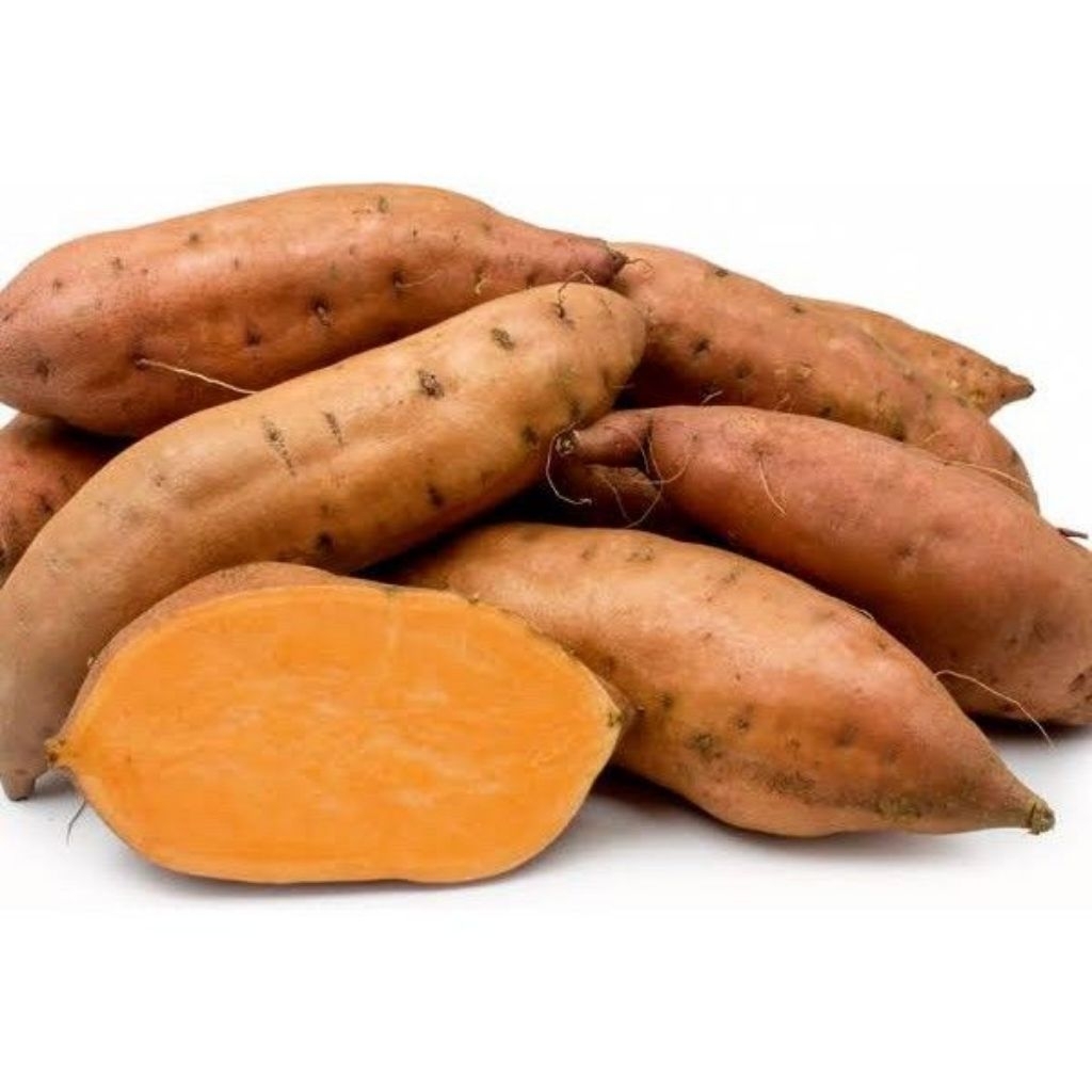 

jual murah umbi jalar atou hui merah/umbi berat 1 kg