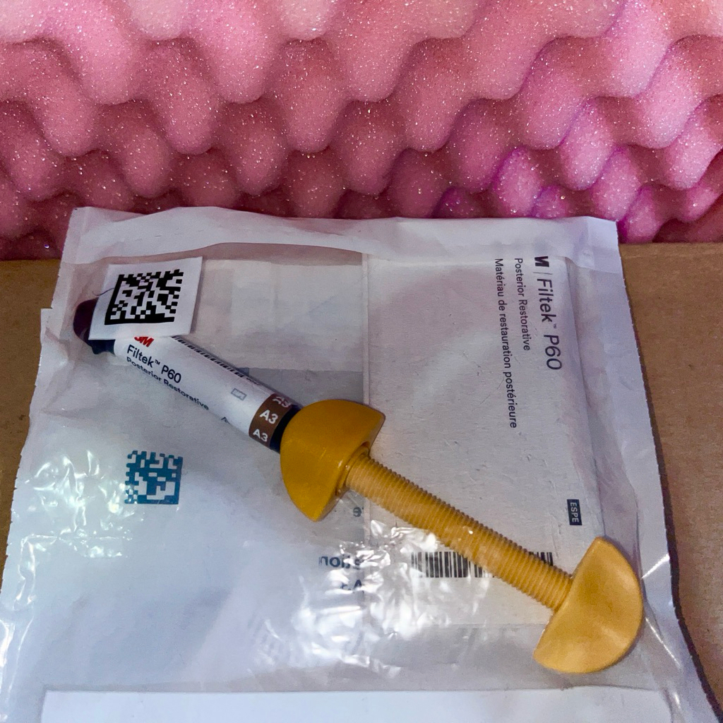 Dental 3M Composite A3 P60  4g BAHAN TAMBALAN GIGI Komposit Pengawet Cahaya