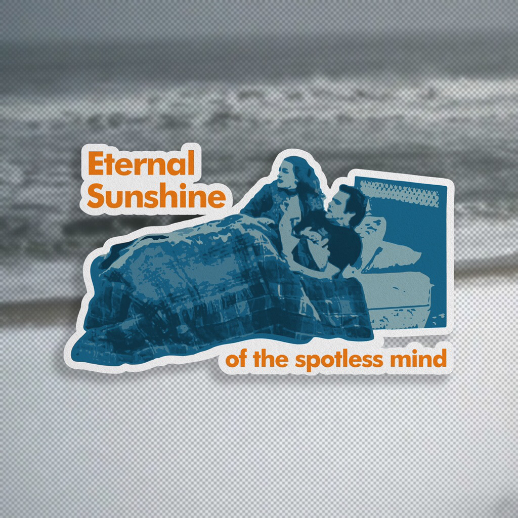 

Eternal Sunshine of the Spotless Mind Vinyl Sticker - Film Sticker | Movie Stiker | TV Series | Cinema | Laptop | Tumbler