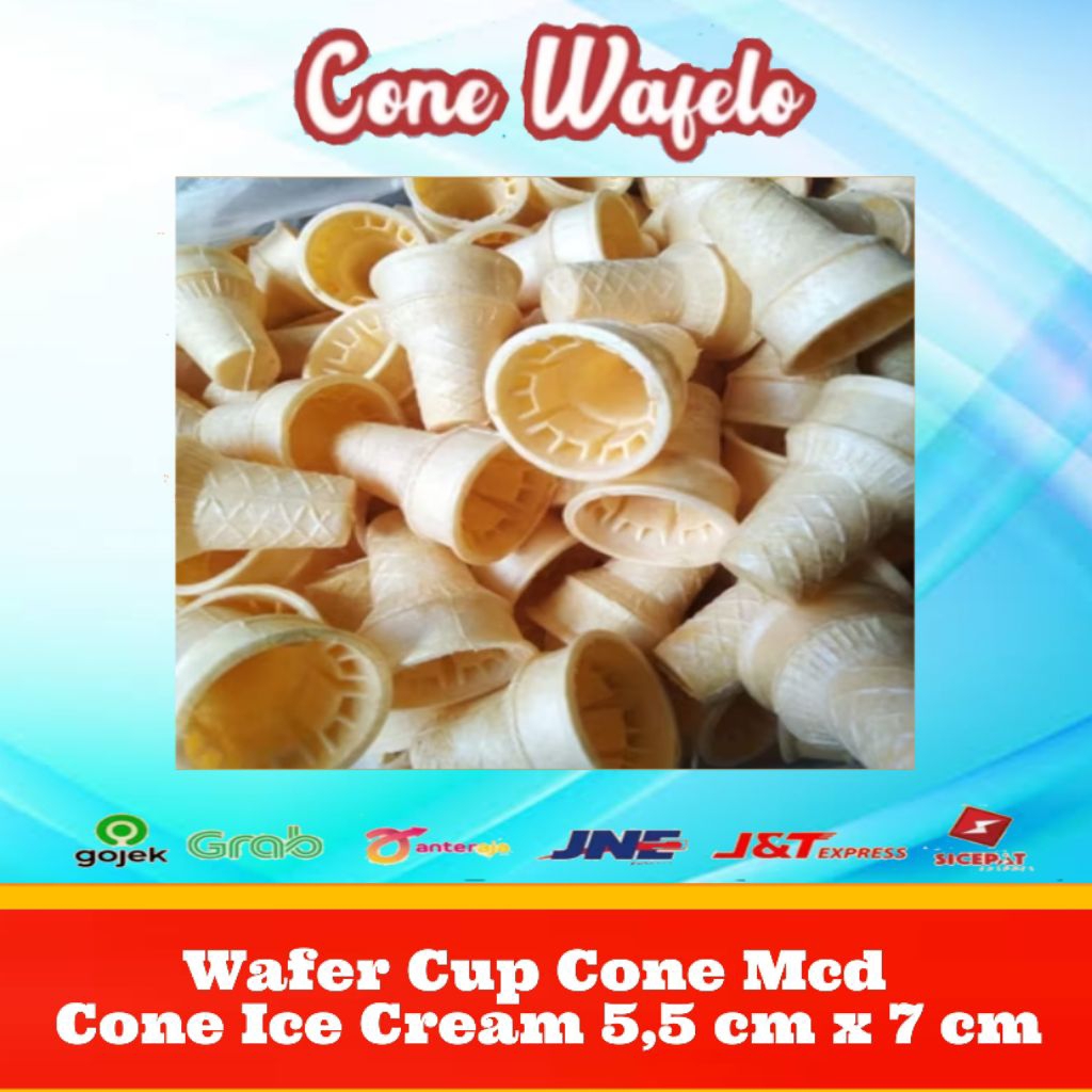 

Cup Cone McD Soft Ice Cream Murah 150 pcs!