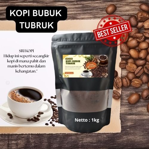 

Kopi Bubuk Tubruk Kemasan 1 Kg Rasa Nikmat