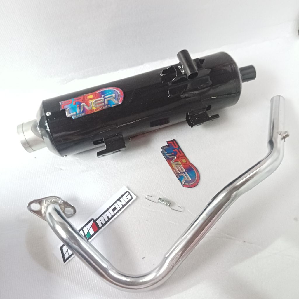 knalpot PROLINER Standar Racing Fulset Beat esp fi/pgm fi/Mio/Vario/Genio/Scoopy/Vario 110/