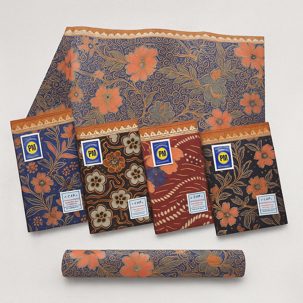 Kain Panjang Batik Kain PM Pulau Mas Cap Cent Original Kain Jarik Panjang Jarik Batik Samping Tapih 