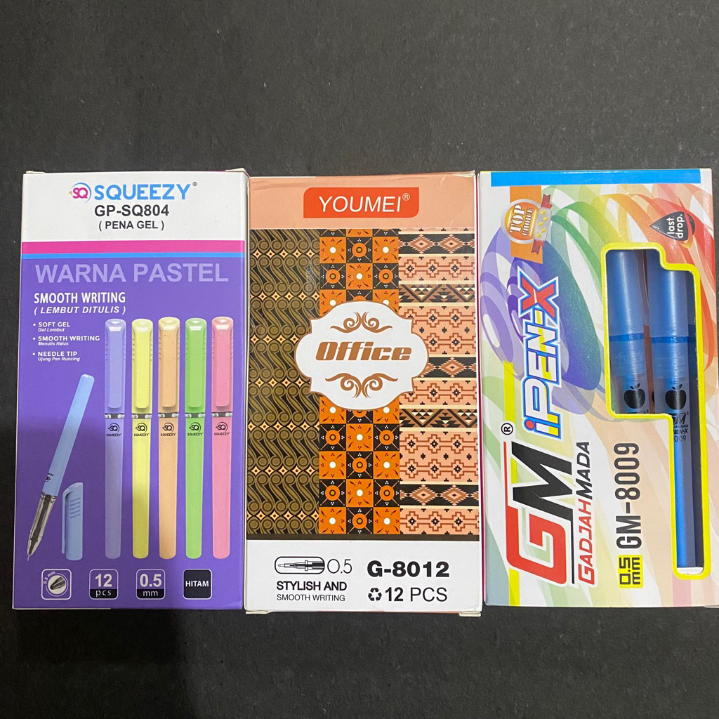 

PENA IPEN GELL (SQUEEZY / YOUMEI / GM )UK 0.5MM